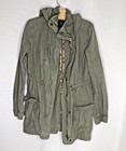 Cotton On - Women s Army Green Military Style Jacket - Size S - Pockets