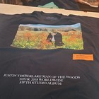 Justin Timberlake Man Of The Woods Tour 2018 Worldwide Graphic T-shirt Xl