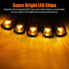 5pcs For Ford F150 F250 F350 1980-1997 Amber Led Roof Top Cab Marker Lights Kit