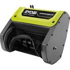 Ryobi 12 In  Snow Thrower Attachment Lightweight Offset Handle Fits Most Brands
