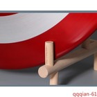 Marvel Themed Full - Metal 1 1 Captain America s Shield Battle-damaged Ornament