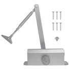 2x 187lb Commercial Door Closer Heavy Duty Residential Hydraulic Auto Doorcloser