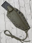Kydex Sheath For Beavercraft Cgk1 Camp Fixed Blade  Drop Clip  Hand Made  Bvr019