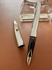 Sheaffer Imperial Fountain Pen 14k Inlaid Nib Metal Cap Made In Usa Vintage