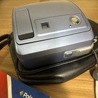 Polaroid One600 Classic Blue Instant Film Camera Satisfaction Guaranteed Vintage