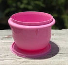 Tupperware Small Mixing Bowls 5 Cup Set Of 2 Pink   Teal New