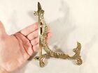 Easel Display Stand Decorative Design Solid Brass Folding Large Size