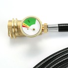 12ft Propane Extension Hose With Gauge For Propane Tank For Universal Propane