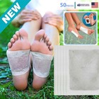 50 Pack Detox Foot Pads Patch Detoxify Toxins Fit Health Care Pad Cleanse Health