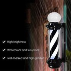 Barber Pole Light Hair Salon Outdoor Open Sign Barber Shop Rotating Led Stripes