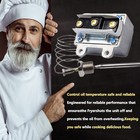 High Limit Thermostat Fryer Switch 450f 3 8 Mpt For Gas Deep Fryer Parts