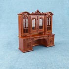 Miniature Dollhouse 1 12 Scale Furniture Hand Carved Desk Cabinet