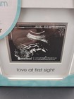 New Pearhead Sonogram Picture Frame     love At First Sight    Ultrasound Keepsake