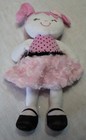 Baby Gear Baby Doll Plush 11  Pink Hair Soft Pink Skirt First Doll Plush Toy