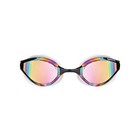 Arena Unisex Python Racing Mirror Lens Anti-fog Swim Goggles  Copper white