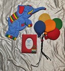Vintage Circus Carnival Clowncore Nursery Bundle  7 Items 