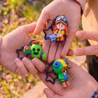 Brawl Stars Figure Keychain Complete Set 16 Incl Hidden Storinus Pvc 5 5cm