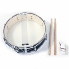 New Black Snare Drum 13  X 3 5  Poplar Shell With Drum Sticks Strap Drum Key