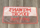 Rare Vtg Mcewans Export Pub Bar Towel Beer Golf Breweriana Tavern Man Cave 70s