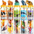 69 Pcs Small Animal Figures With Big Dinosaur Toys For Toddlers  Assorted Set