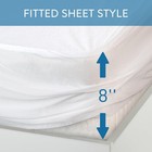 Crib Mattress Protector Waterproof 2 Pack Crib Sheets Fitted Mattress Pad Cov   