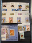Great Britain And Colonies Amazing Stamps Sets Sheets Mnh Qv Coronation  L-1914