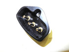 Vintage Singer Sewing Machine Male 3 Pin Terminal Body Block  Bakelite  Clean