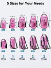 Heeta Dry Bag Waterproof For Women Men  Roll Top Lightweight 5l  Rose Red