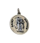 Saint Matthew Sterling Silver 3 Dimensional Religious Charm Pendant By Creed 