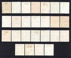  326      Barbados 1938-47 Complete Set Sg248-256a M mint 25 Different Stamps