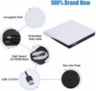 Slim External Cd Dvd Drive Usb 3 0 Disc Player Burner Writer For Laptop Pc Mac