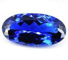 Flawless 101 55 Ct  Natural Blue Ceylon Sapphire Oval Certified Loose Gemstone