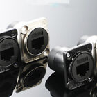 Rj45 D-type Module Socket Female Cat6 5e Panel Mount Networ Signal Connector
