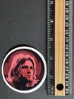 Nirvana Sticker Round Mini Kurt Cobain 90s Icon Grunge Alt Rock For Laptop New 