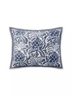 New Serena   Lily Artichoke Quilted King Pillow Sham-navy Blue