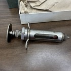 Vintage Ideal Instrument Super Veterinary Syringe Model Id104  10cc No Needles