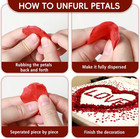 Petals Rose Artificial 1200 Pcs     Silk Rose Petals For Romantic Night  Weddings 