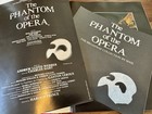 Vintage Phantom Of The Opera Program 1986 Includes Insert Broadway Collectible