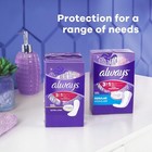 4 X Always Xtra Protection 3-in-1 Daily Liners For Women  Extra Long  60 Ct Each