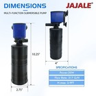 320 Gph Internal Aquarium Fish Tank Filter Submersible Water Pump Oxygen Aerator