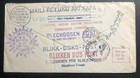 1937 Usa To Niuafoou Tonga Toga Tin Can Canoe Mail Cover