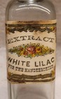 Extract White Lilac For The Handkerchief W Original Colorful Label Empty Nice