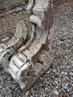 Antique Pair Large Roof Brackets Vtg Corbels Old Farmhouse Architectural  5 