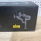 H180 22 -32 double Monitor Desk Holder Arm Gas Spring Full Motion Lcd Tv Mount