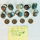 Lot Of 12 Vintage Boy Scout Uniform Buttons