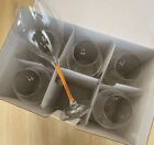 Set Of 6 Veuve Cliquot Clicquot Orange Glasses Champagne Glasses Flutes Cup