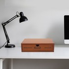 Single-drawer Storage Box  Wooden Desktop Jewelry Organizer  Desktop Drawer Box