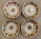 Set Of 4 Vintage Gold Castle Dessert Berry Bowls Made In Occupied Japan Hostess