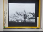 Restoration Drawing  Ch  teau De Vitr    France  Magic Lantern Glass Slide