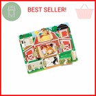 Melissa   Doug Hide And Seek Farm Wooden Activity Board With Barnyard Animal Mag